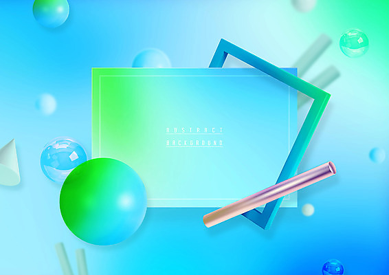 PSD 편집이미지 백그라운드 추상 프레임 이벤트 사람없음 파란색 3D 구 원형 오브젝트 입체도형 이미지편집 편집3D 도형 컬러 무늬 입체 디지털합성 파일형식