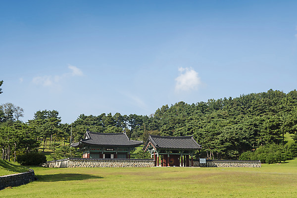 포토 JPG 주간 한국전통 여행 고건축 유적지 자연 풍경 사람없음 야외 관광지 문화재 가을 한국사 충청남도 논산 계백장군유적전승지 충장사 국내포토 자연요소 전통 건축물 계절 한국 역사 생태계 충청도 파일형식