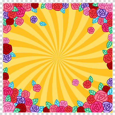 편집 편집이미지 꽃 백그라운드 누끼 이벤트 사람없음 컬러풀 장미 PNG 편집소스 식물 컬러 파일형식