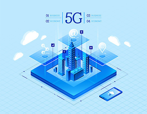 일러스트 정보기술 빌딩 사람없음 경제 파란색 스마트폰 자료 네트워크 이메일 사회이슈 5G 빅데이터 뉴딜정책 국내일러스트 AI파일 컬러 컨셉 기술 IT 건물 핸드폰 스마트기기 파일형식 벡터 4차산업