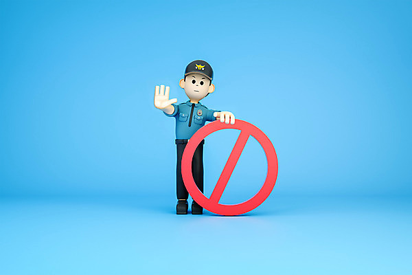 PSD 편집 편집이미지 직업 캐릭터 남자 모션 3D캐릭터 한명 성인 3D소스 3D 금지 경찰 거절 디지털합성 엄격한 성인남자한명만 편집3D 1 컨셉 사람 남자한명만 성인남자만 파일형식