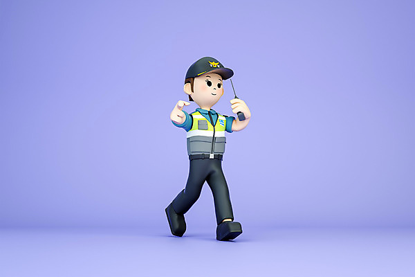 PSD 편집 편집이미지 직업 캐릭터 여자 모션 3D캐릭터 한명 성인 달리기 3D소스 3D 점프 경찰 디지털합성 무전기 성인여자한명만 편집3D 1 무선통신 사람 여자한명만 성인여자만 파일형식