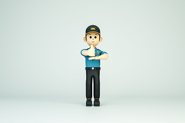 PSD 편집 편집이미지 직업 캐릭터 남자 응원 모션 3D캐릭터 한명 성인 3D소스 3D 파이팅 경찰 디지털합성 성인남자한명만 덕분에챌린지 챌린지 편집3D 1 캠페인 사람 남자한명만 성인남자만 파일형식