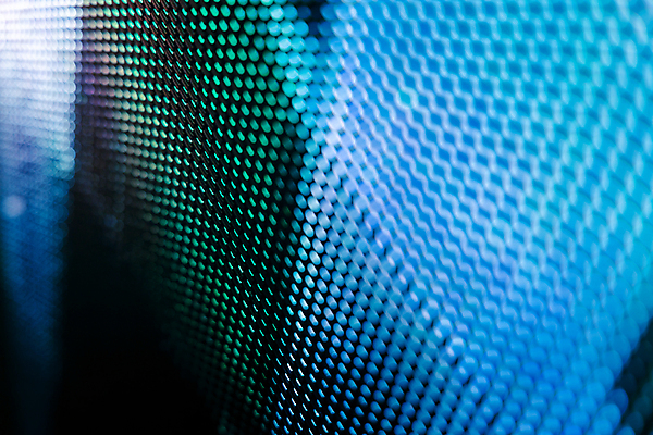 포토 JPG 해외이미지 백그라운드 추상 사람없음 파란색 스크린 점 혼합 다이오드 LED 해외202008 해외포토 컬러 무늬 전구 파일형식