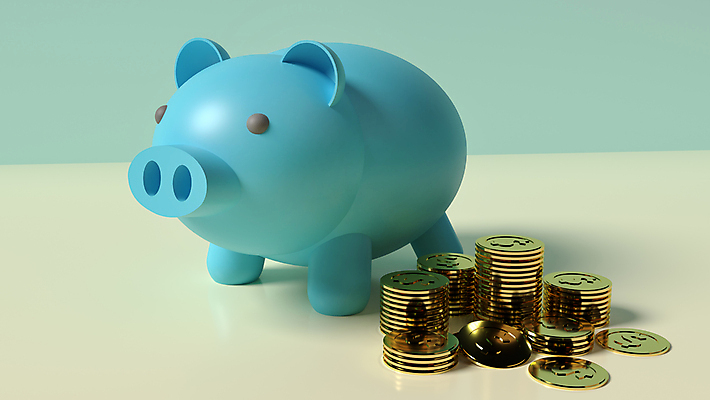 포토 JPG 해외이미지 손 분홍색 백그라운드 컨셉 돈 비즈니스 성공 안전 사람없음 금융 경제 상자 3D 동전 저축 돼지저금통 흰색 돼지 재산 황금 보안 투자 계좌 고립 해외202008 해외포토 컬러 포유류 신체부위 저금통 디지털합성 파일형식