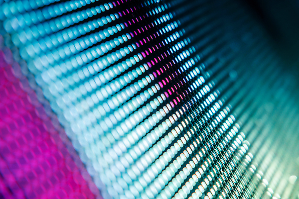 포토 JPG 해외이미지 백그라운드 추상 사람없음 파란색 스크린 점 혼합 다이오드 LED 해외202008 해외포토 컬러 무늬 전구 파일형식