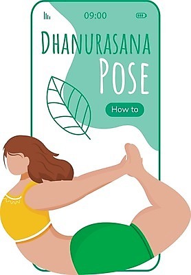 EPS 해외이미지 전신 여자 포즈 일러스트 요가 한명 성인 스마트폰 요가자세 어플리케이션 성인여자한명만 해외202008 해외일러스트 1 웰빙 사람 핸드폰 스마트기기 여자한명만 성인여자만 파일형식 벡터