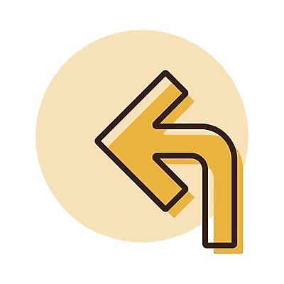 EPS 해외이미지 모양 디자인 곡선 일러스트 화살 픽토그램 검은색 플랫 방향 왼쪽 심볼 사인 회전 도로표지판 커서 네비게이션 다운로드 고립 다음 방법 충고 해외202008 해외일러스트 도로 선 컬러 표지판 파일형식 벡터