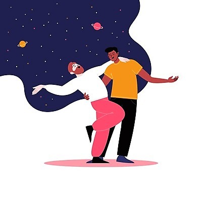 EPS 해외이미지 라이프스타일 커플 남자 별 음악 일러스트 관계 모션 함께함 사랑 파티 손잡기 낭만 춤 플랫 군중 그네 클럽 디스코 열정 단계 리듬 탱고 튕기기 성소수자 해외202008 해외일러스트 자연요소 감정 컨셉 문화예술 사람 이벤트 생활 파일형식 벡터