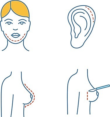 EPS 해외이미지 클립아트 모양 디자인 여자 얼굴 신체 일러스트 병원 파란색 세트 약 웹 화장품 환자 수술 플라스틱 가슴 만화 가득함 심볼 서비스 그림 귀 팩 외과 턱 순서 삭제 고립 더블 리프팅 절개 항목 스타일 해외202008 해외일러스트 컬러 인터넷 의학 재질 사람 신체부위 뷰티 파일형식 벡터