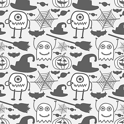 EPS 해외이미지 백그라운드 일러스트 호박 사람없음 파티 할로윈 유령 거미 박쥐 카툰스타일 10월 해골모형 해외202008 해외일러스트 곤충 채소 포유류 이벤트 모형 날짜 파일형식 벡터