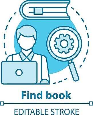 EPS 해외이미지 남자 일러스트 돋보기 한명 사람 책 검색 남자한명만 해외202008 해외일러스트 1 남자만 파일형식 벡터