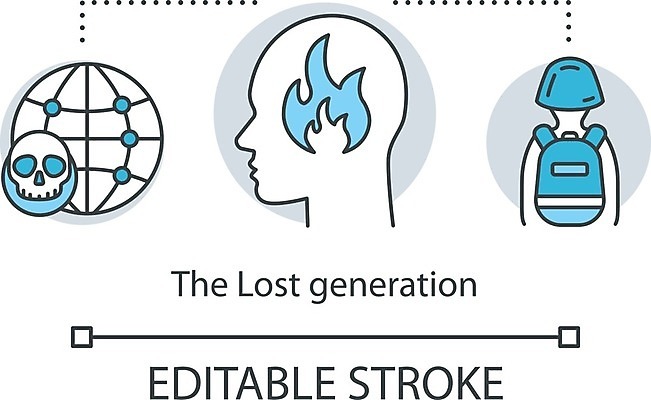 EPS 해외이미지 일러스트 스트레스 사람없음 전쟁 해외202008 해외일러스트 파일형식 벡터