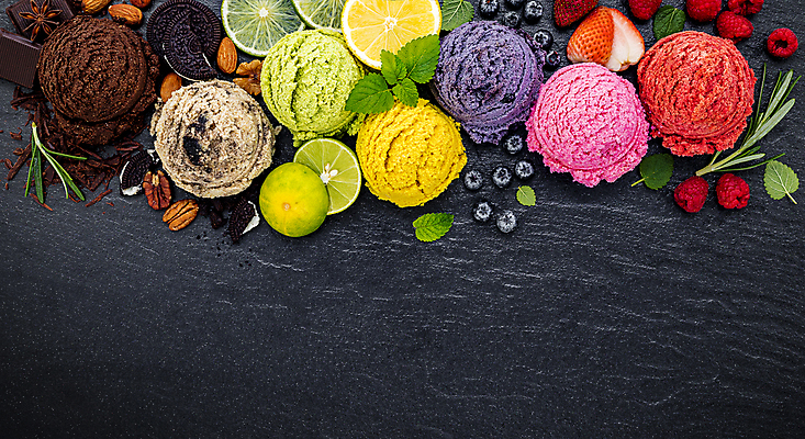 포토 JPG 해외이미지 오렌지 딸기 검은배경 아이스크림 사람없음 초콜릿 견과류 달콤 레몬 민트 블루베리 산딸기 호두 라임 바닐라 젤라또 해외202008 해외포토 백그라운드 과일 디저트 검은색 맛 허브 파일형식