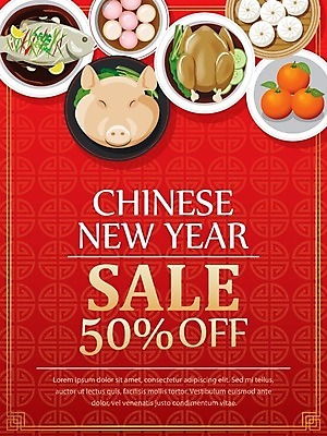 EPS 해외이미지 무료이미지 음식 일러스트 사람없음 세일 중식 상품권 쿠폰 해외202008 해외202105 해외일러스트 파일형식 벡터