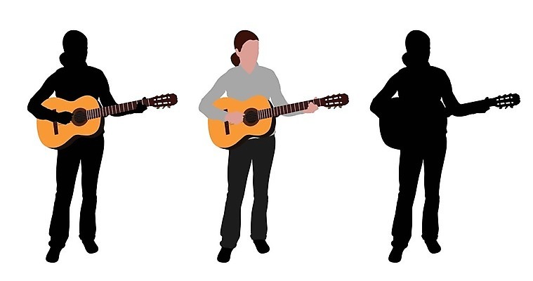 EPS 해외이미지 클립아트 모양 여자 실루엣 별 줄 음악 일러스트 노래 놀이 관리 사람 그래픽 세트 소리 공연 음악가 장비 무대 기구 기타 윤곽 예술가 롤 쇼 오디오 펑키 기타리스트 무거움 목소리 멜로디 베이스 블루스 팝 스타일 해외202008 해외일러스트 자연요소 직업 현악기 문화예술 촬영기법 이벤트 전자제품 연주자 무게 파일형식 벡터