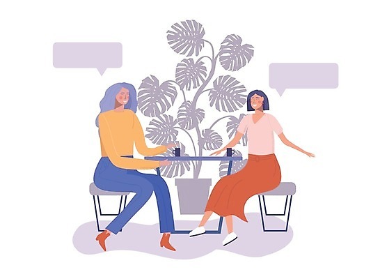 EPS 해외이미지 캐릭터 라이프스타일 커플 여자 행복 커피 음료 일러스트 탁자 함께함 대화 미술 웃음 사람 앉기 성인 컵 친구 식당 저녁식사 우정 카페 머그컵 쌍 플랫 만화 알림 점심식사 해외202008 우호적 해외일러스트 일러캐릭터 식기 감정 가구 컨셉 관계 모션 문화예술 표정 말하기 생활 상점 식사 파일형식 벡터