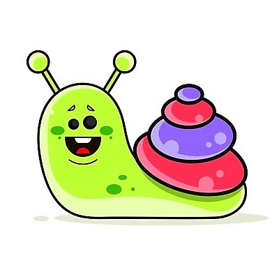 EPS 해외이미지 동물캐릭터 일러스트 연체동물 사람없음 해외202008 해외일러스트 일러캐릭터 동물 캐릭터 무척추동물 파일형식 벡터