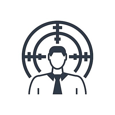 EPS 해외이미지 디자인 컨셉 일러스트 비즈니스 성공 사람 정보 원형 그룹 시장 플랫 목표 고객 심볼 사인 고립 마케팅 상형문자 해외202008 해외일러스트 도형 문자 파일형식 벡터