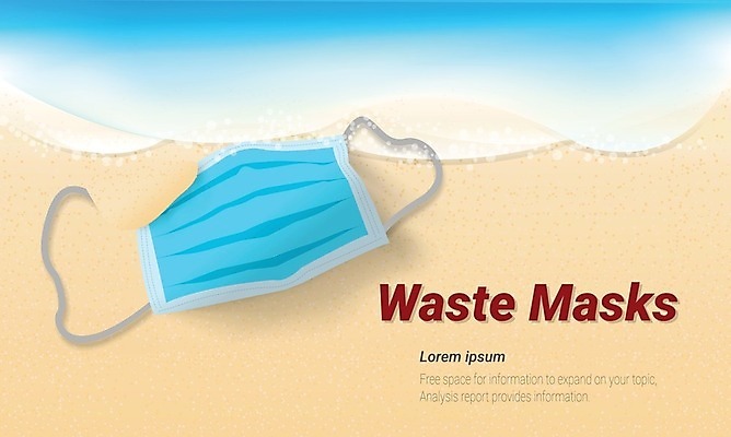 EPS 해외이미지 얼굴 바다 일러스트 병원 안전 환경 쓰레기통 오염 보호 위험 전염병 해외202008 해외일러스트 컨셉 의학 신체부위 질병 파일형식 벡터