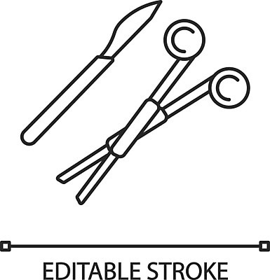 EPS 해외이미지 클립아트 디자인 선 컨셉 일러스트 건강 병원 집게 미술 치료 약 금속 웹 장비 의사 기구 공구 도움 칼날 수술 플랫 칼 자르기 심볼 사인 그림 윤곽 외과 테라피 고립 돌봄 얇은 절개 커터 공급 해외202008 해외일러스트 인터넷 의학 모션 재질 문화예술 뷰티 의료진 도구 파일형식 벡터