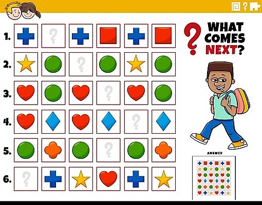 EPS 해외이미지 모양 디자인 교육 어린이 패턴 일러스트 소년 취미 그래픽 숫자 유치원 게임 퍼즐 가르침 끝 어플리케이션 만화 그림 질서 문제집 다음 줄서기 완전 해외202008 채우기 해외일러스트 문자 남자 컨셉 무늬 모션 놀이 사람 책 예절 파일형식 벡터