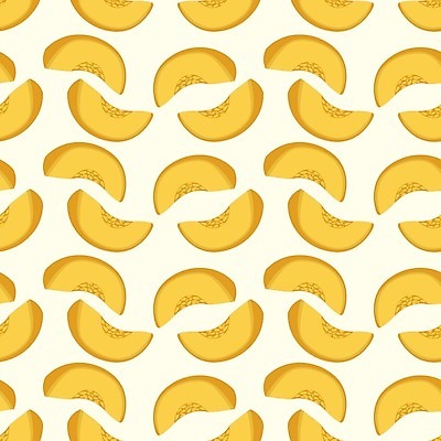 EPS 해외이미지 조각 패턴 일러스트 사람없음 멜론 해외202008 해외일러스트 무늬 과일 파일형식 벡터