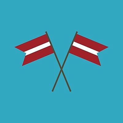 EPS 해외이미지 전통 디자인 배너 문화 물결 캠페인 여행 컨셉 일러스트 휴가 미술 경사 이벤트 그래픽 장식 축제 웹 자유 축하 깃발 막대기 플랫 만화 선거 심볼 사인 깃대 봉 애국심 대각선 교차 고립 독립 라트비아 엘리먼트 전국 해외202008 해외일러스트 선 인터넷 문화예술 북유럽 민주주의 파일형식 벡터