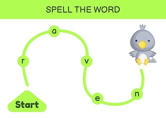 EPS 해외이미지 클립아트 동물 캐릭터 알파벳 영어 교육 어린이 일러스트 학교 놀이 수업 경기 그래픽 단어 스터디 독서 유치원 시험 도전 게임 마음 퍼즐 플랫 만화 편지 뇌 검색 그림 클립 페이지 문제집 미로 시트 까마귀 고립 완전 해외202008 해외일러스트 일러캐릭터 문자 스포츠 컨셉 조류 사람 책 학습 파일형식 벡터