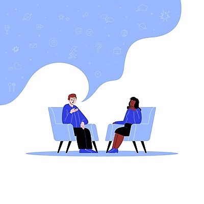 EPS 해외이미지 커플 여자 남자 생각 의자 일러스트 아이디어 병원 대화 사람 앉기 사무실 고통 의사 마음 그룹 플랫 뇌 걱정 문제 긴장 테라피 고립 돌봄 우울증 이슈 정신과 정신과의사 조언 증상 지원 치료사 해외202008 해외일러스트 직업 감정 가구 컨셉 비즈니스 의학 관계 모션 말하기 뷰티 의료진 질병 파일형식 벡터 생활용품 오브젝트