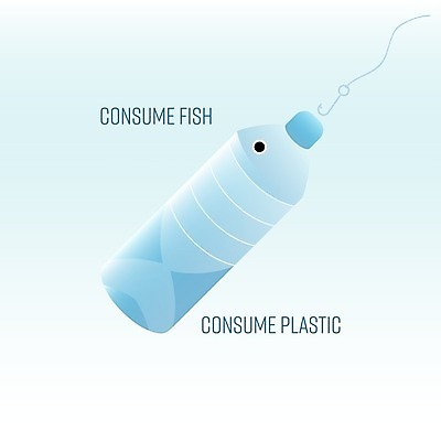 EPS 해외이미지 바다 일러스트 낚시 경고 어류 사람없음 파란색 환경 위험 플라스틱 페트병 해양오염 해양쓰레기 해외202008 해외일러스트 컬러 컨셉 재질 레저 수중동물 환경오염 쓰레기 병_담는 파일형식 벡터