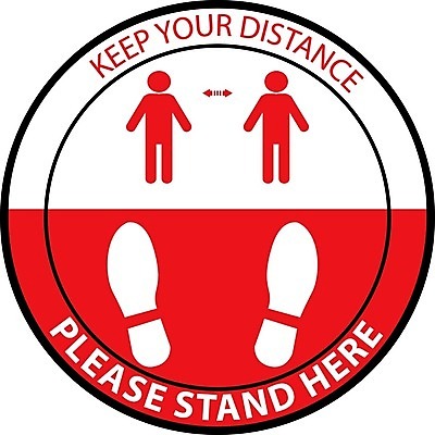 EPS 해외이미지 클립아트 백그라운드 스티커 일러스트 거리 바닥 경고 서기 안전 빨간색 픽토그램 노란색 흰색 심볼 사인 단계 소셜 해외202008 해외일러스트 컬러 모션 파일형식 벡터