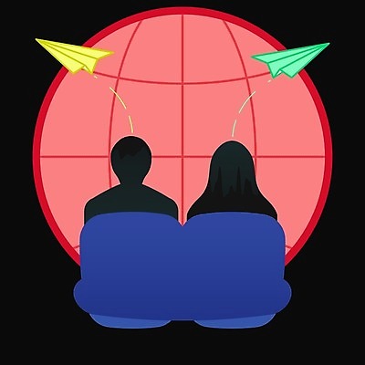 EPS 해외이미지 디자인 커플 응시 실루엣 여행 백그라운드 컨셉 의자 일러스트 통신 관계 상상 추상 아이디어 사람 앉기 그래픽 세계 꿈 체험 기다림 플랫 심볼 사인 윤곽 승객 반대 성별 의견 고립 방법 엘리먼트 이해 해외202008 해외일러스트 시선 가구 무늬 모션 촬영기법 파일형식 벡터