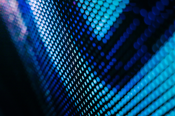 포토 JPG 해외이미지 백그라운드 추상 사람없음 파란색 스크린 점 혼합 다이오드 LED 해외202008 해외포토 컬러 무늬 전구 파일형식