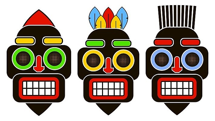 EPS 해외이미지 캐릭터 전통 디자인 종교 문화 얼굴 여행 백그라운드 일러스트 아프리카 가면 사람 그래픽 장식 세트 컬러풀 머리 의식 플랫 낙서 스케치 수집 심볼 오브젝트 사인 그림 기념품 가면무도회 고립 엘리먼트 아바타 스타일 해외202008 해외일러스트 일러캐릭터 나라 컬러 미술 신체부위 무도회 파일형식 벡터