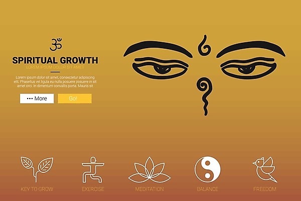 EPS 해외이미지 디자인 꽃 종교 선 백그라운드 컨셉 불교 오렌지 일러스트 요가 열쇠 따뜻함 사람 그래픽 운동 웹 희망 자유 성장 마음 영혼 심볼 페이지 신앙심 해외202008 해외일러스트 식물 웰빙 감정 인터넷 과일 건강 파일형식 벡터