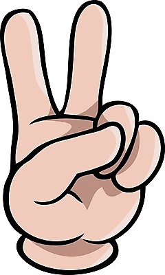 EPS 해외이미지 손 분홍색 2 일러스트 손가락 손바닥 사람 신체부위 숫자 평화 오픈 계산 만화 심볼 그림 코믹 보여주기 서명 카운트다운 해외202008 해외일러스트 문자 컬러 컨셉 모션 파일형식 벡터