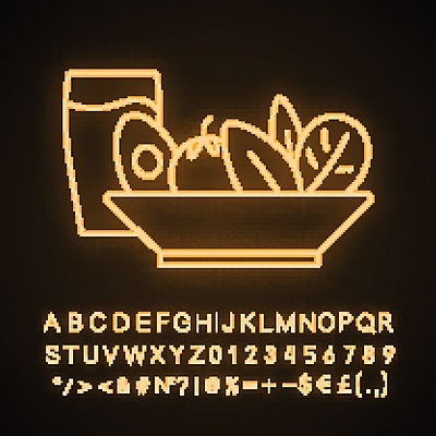 EPS 해외이미지 접시 음식 채소 일러스트 건강 사람없음 물 샐러드 신선 해외202008 해외일러스트 자연요소 식기 파일형식 벡터