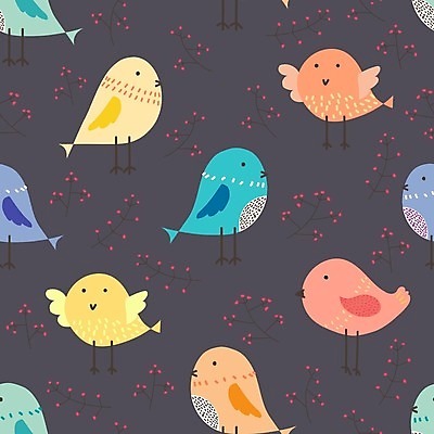 EPS 해외이미지 백그라운드 일러스트 조류 사람없음 낭만 카툰스타일 해외202008 해외일러스트 동물 컨셉 파일형식 벡터