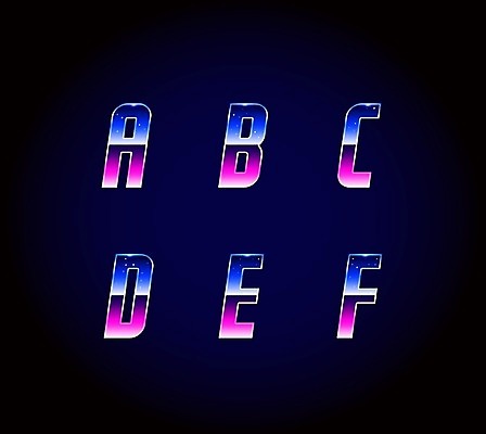 EPS 해외이미지 디자인 알파벳 포스터 별 분홍색 일러스트 대문자 미술 타이포그라피 파란색 세트 우주 금속 수확 게임 E 야간 편지 B 수집 심볼 영화 사인 코스모스 복고 아날로그 C F D 타입 80대 옛날 표제 환상 스타일 해외202008 해외일러스트 자연요소 문자 영어 노년 꽃 컬러 컨셉 농업 재질 놀이 문화예술 파일형식 벡터