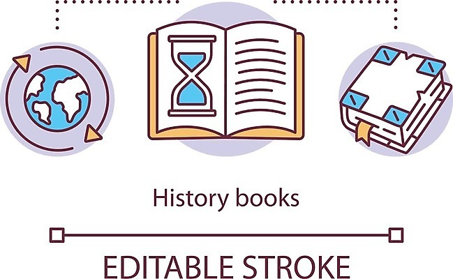 EPS 해외이미지 일러스트 사람없음 책 세계 역사 고서 해외202008 해외일러스트 유물 파일형식 벡터