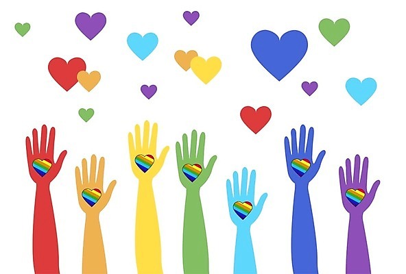 EPS 해외이미지 라이프스타일 손 디자인 배너 백그라운드 컨셉 무지개 스티커 일러스트 손가락 손바닥 사랑 사람 그래픽 빨간색 세트 컬러풀 평화 페인트 자유 흰색 하트 축하 깃발 인쇄 심볼 사인 커뮤니티 성별 동성애자 고립 지원 평등 헬프 성소수자 해외202008 해외일러스트 자연요소 모양 감정 컬러 생활 신체부위 도움 파일형식 벡터