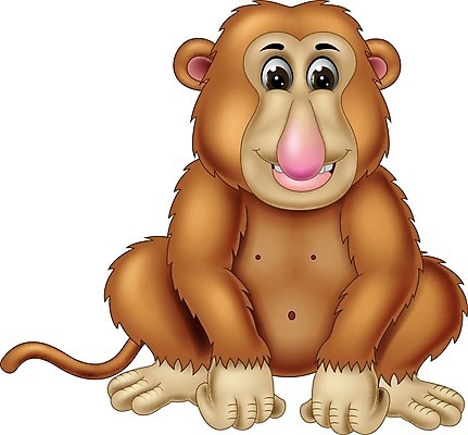 EPS 해외이미지 동물 행복 야생동물 어린이 백그라운드 일러스트 포유류 자연 동물원 종류 미소 웃음 앉기 컬러풀 갈색 원숭이 만화 사파리 만족 심플 코믹 유인원 동물상 마스코트 해외202008 우호적 해외일러스트 감정 컬러 컨셉 모션 표정 사람 조형물 생태계 파일형식 벡터