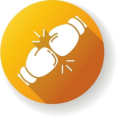 EPS 해외이미지 클립아트 디자인 감정 장갑 백그라운드 컨셉 일러스트 관계 그림자 친구 픽토그램 노란색 웹 경쟁 대립 우정 권투 도전 흰색 원형 플랫 라이벌 충돌 가득함 심볼 사인 싸움 대회 상대 상형문자 엘리먼트 활자 유대감 해외202008 우호적 해외일러스트 도형 문자 잡화 컬러 인터넷 모션 격투기 활자판 파일형식 벡터