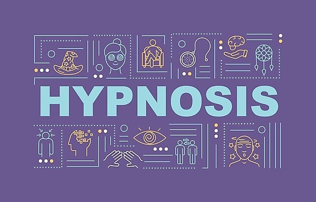 EPS 해외이미지 일러스트 타이포그라피 사람없음 뇌 최면 환각 레터링 해외202008 해외일러스트 문자 증상 파일형식 벡터