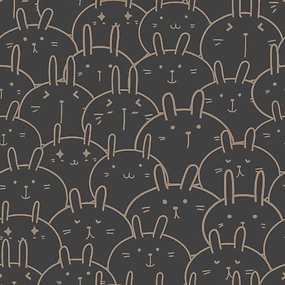 EPS 해외이미지 캐릭터 백그라운드 일러스트 사람없음 토끼 카툰스타일 해외202008 해외일러스트 일러캐릭터 포유류 반려동물 파일형식 벡터