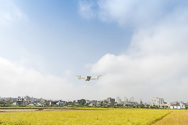 포토 JPG 주간 구름 여유 자연 하늘 한국 논 풍경 사람없음 야외 가을풍경 기계 추수 벼 쌀 가을 논산 드론 국내포토 자연요소 계절 감정 아시아 농업 곡류 충청남도 생태계 파일형식 가을_계절