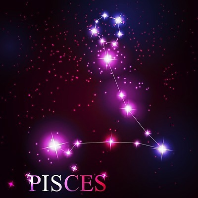 EPS 해외이미지 별 선 일러스트 사람없음 반짝임 우주 야간 연결 신비 은하계 물고기자리 해외202008 해외일러스트 자연요소 컨셉 모션 별자리 파일형식 벡터