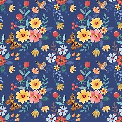 EPS 해외이미지 꽃잎 꽃 백그라운드 잎 꽃무늬 패턴 일러스트 사람없음 낭만 패턴백그라운드 해외202008 해외일러스트 식물 컨셉 무늬 파일형식 벡터