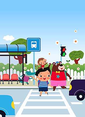 전신 나무 동물 구름 교육 남자 꽃 초등학생 어린이 의자 일러스트 곰 자동차 초등교육 한명 울타리 컬러풀 원숭이 표지판 횡단보도 역 신호등 악어 질서 바른생활 에듀 에듀케이션 소년한명만 스쿨팩 국내일러스트 AI파일 자연요소 식물 1 학생 육상교통 컬러 가구 포유류 교통시설 파충류 알림판 사람 담장 예절 보행로 남자한명만 소년만 파일형식 벡터